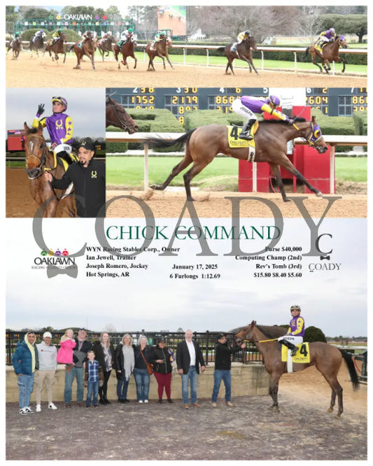 Chick Command - 01-17-25 R04 Op Oaklawn Park