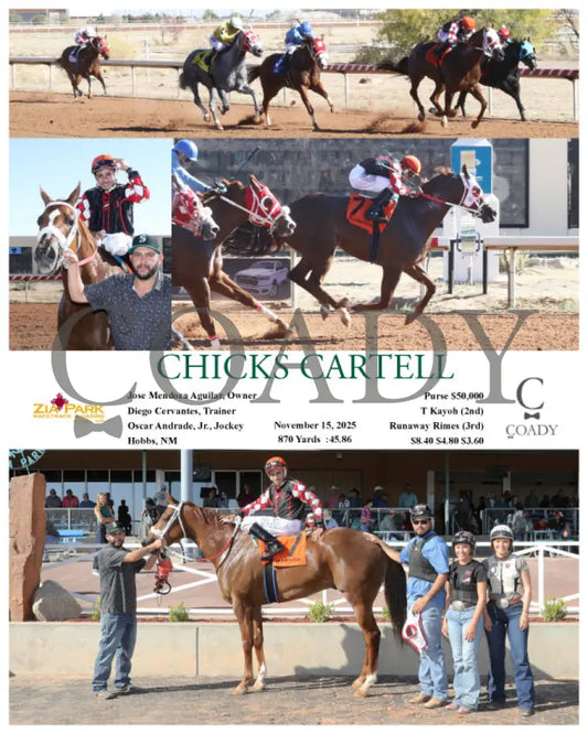 CHICKS CARTELL - 11-15-25 - R03 - ZIA Zia Park