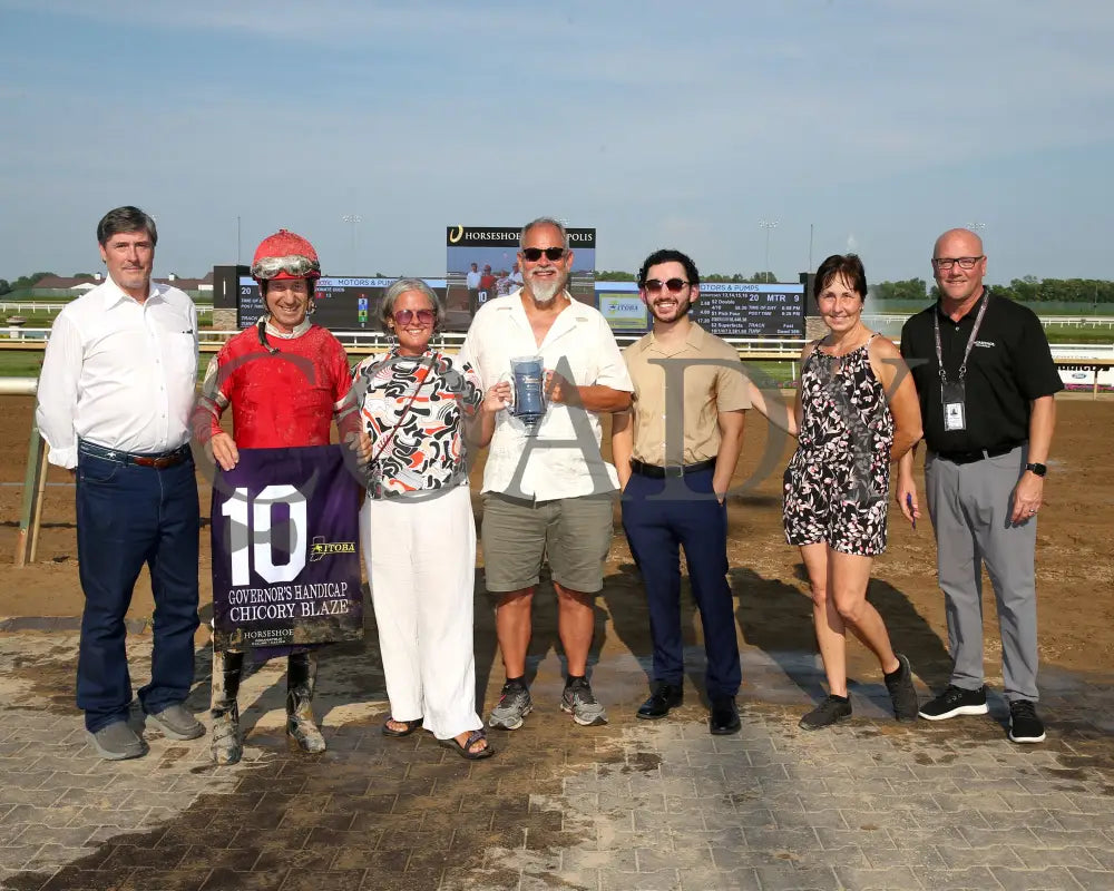 CHICORY BLAZE - The Governor’s Handicap - 22nd Running - 07-30-25 - R08 - Horseshoe Indiana - Presentation 01