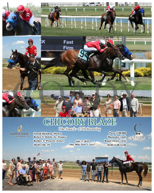 CHICORY BLAZE - The Snack - 17th Running - 07-05-25 - R07 - IND Indiana Grand