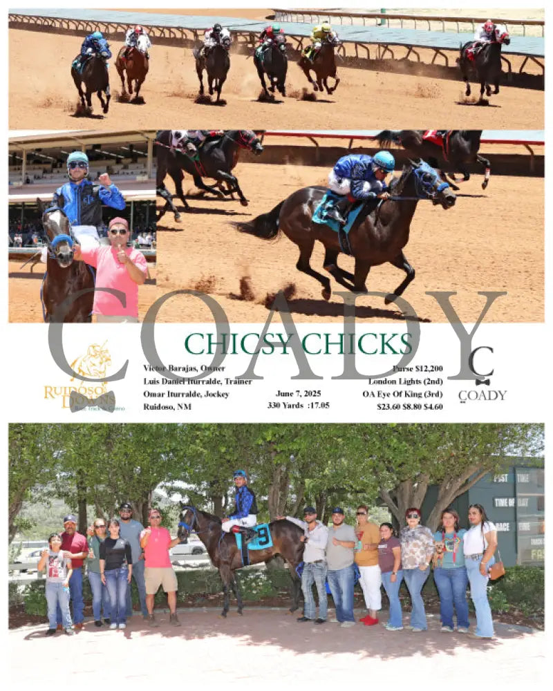 CHICSY CHICKS - 06-07-25 - R02 - RUI Ruidoso Downs