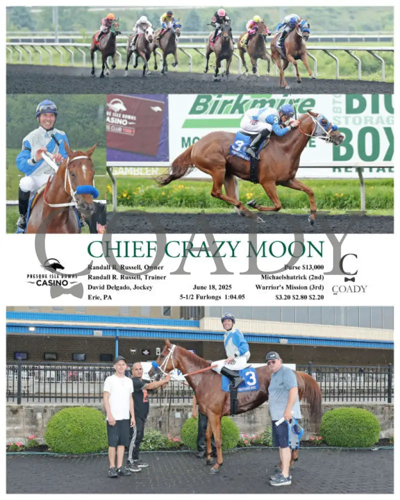 CHIEF CRAZY MOON - 06-18-25 - R02 - PID Presque Isle Downs