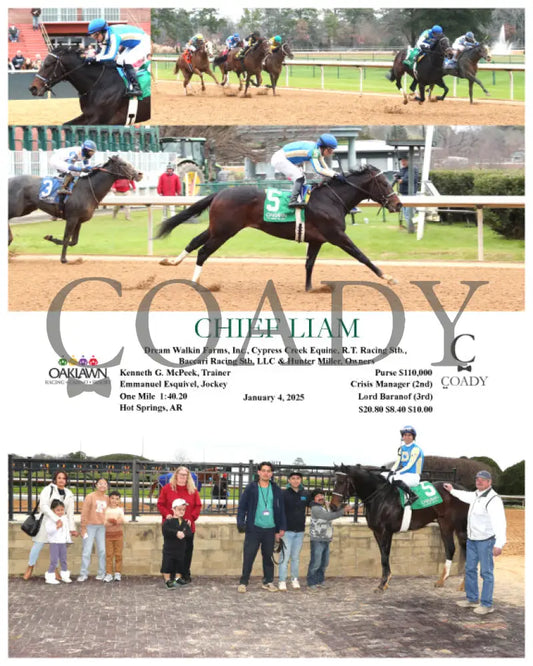Chief Liam - 01-04-25 R01 Op Oaklawn Park