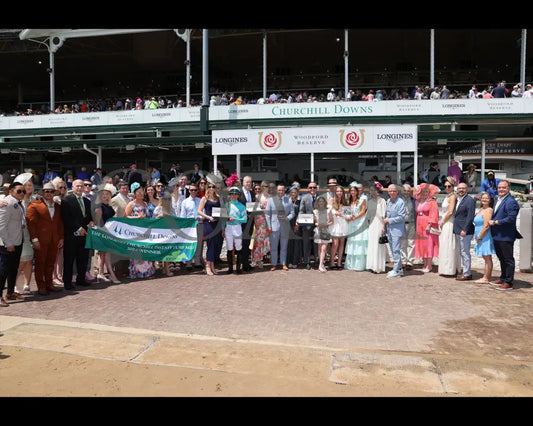 Chili Flag - The Longines Churchill Distaff Turf Mile G2 05-04-24 R07 Downs Presentation 01 Kurtis