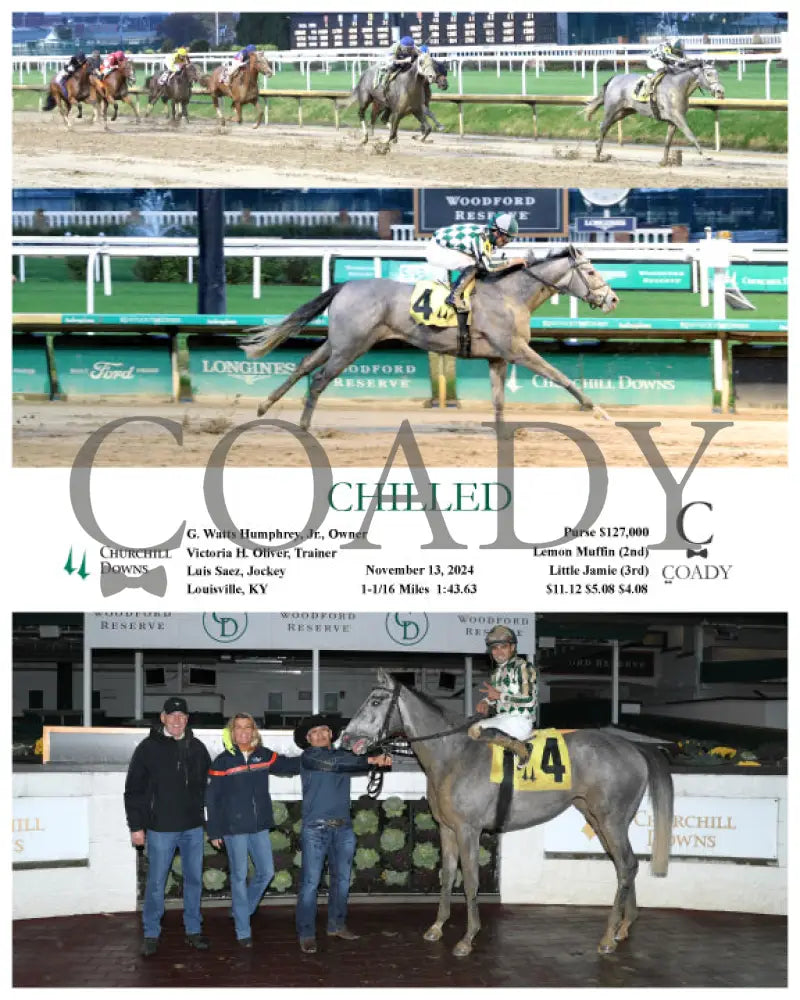 Chilled - 111324 Race 09 Cd Churchill Downs