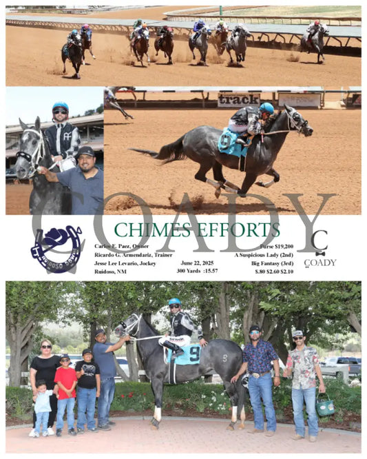 CHIMES EFFORTS - 06-22-25 - R02 - RUI Ruidoso Downs