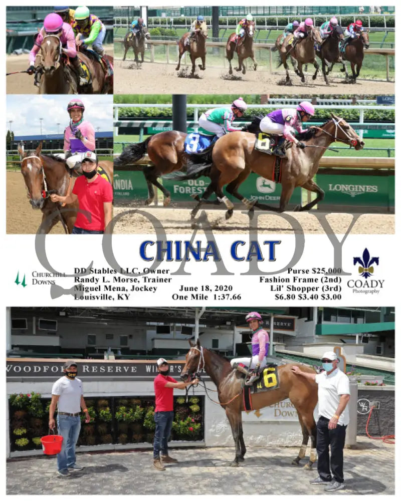 China Cat - 06-18-20 R05 Cd Churchill Downs