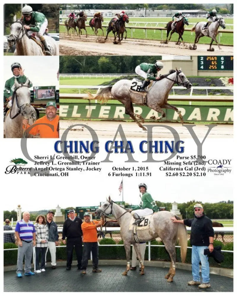 Ching Cha - 100115 Race 01 Btp Belterra Park