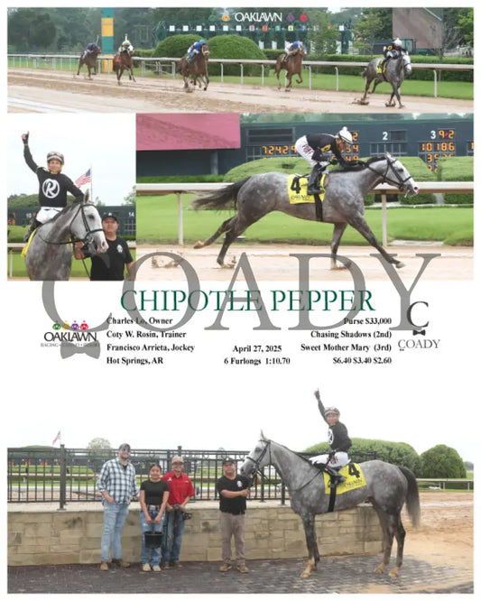 CHIPOTLE PEPPER - 042725 - Race 01 - OP Oaklawn Park