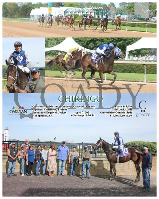 Chiringo - 04 - 07 - 24 R07 Op Oaklawn Park