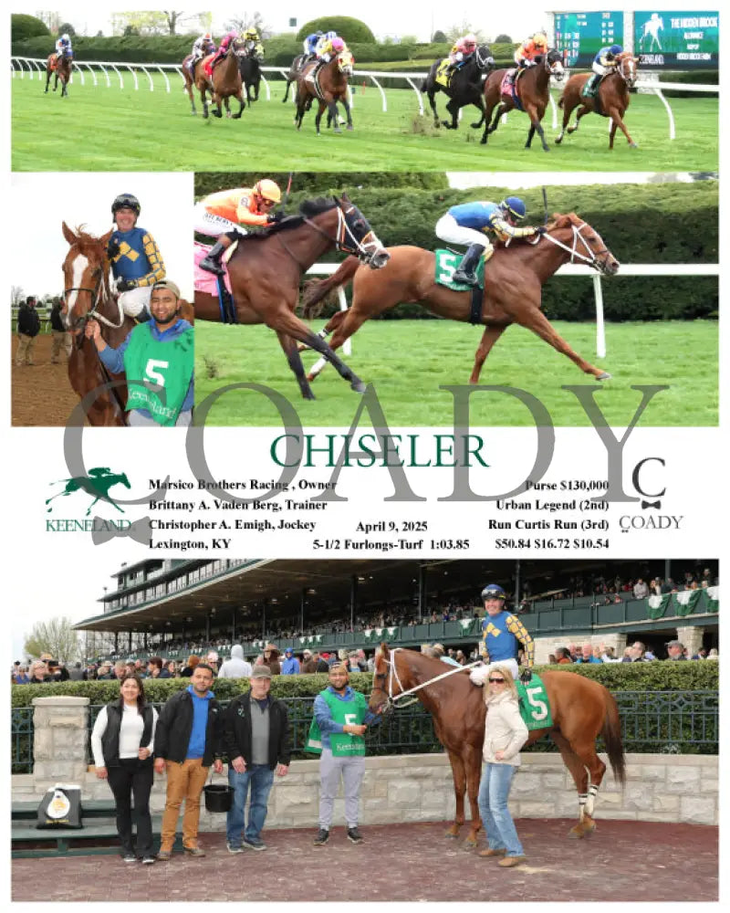 CHISELER - 040925 - Race 05 - KEE Keeneland