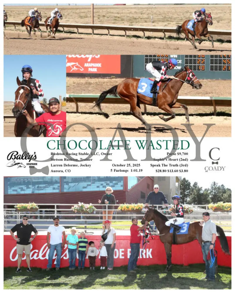 CHOCOLATE WASTED - 10-25-25 - R01 - ARP Arapahoe Park