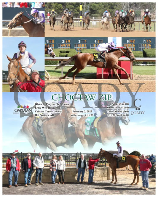 Choctaw Zip - 02-02-25 R03 Op Oaklawn Park