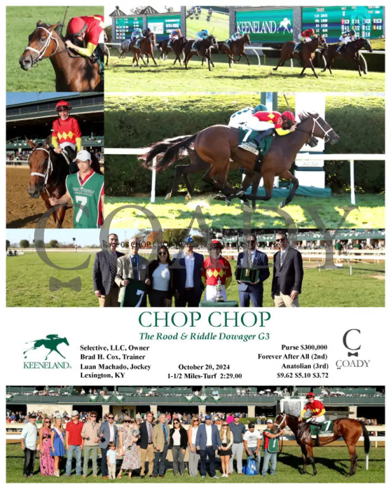 Chop - The Rood & Riddle Dowager G3 10-20-24 R08 Kee Keeneland