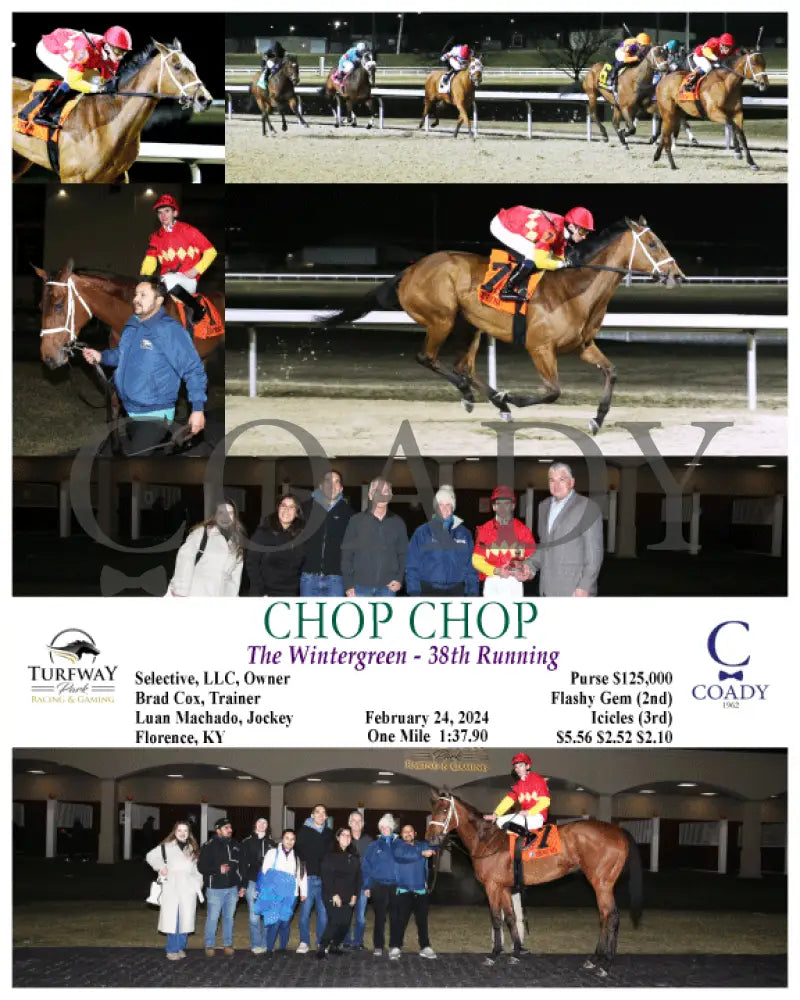 Chop - The Wintergreen 38Th Running 02-24-24 R07 Tp Turfway Park