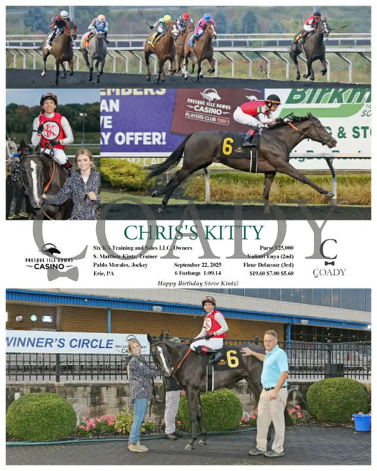 CHRIS’S KITTY - 09-22-25 - R07 - PID Presque Isle Downs