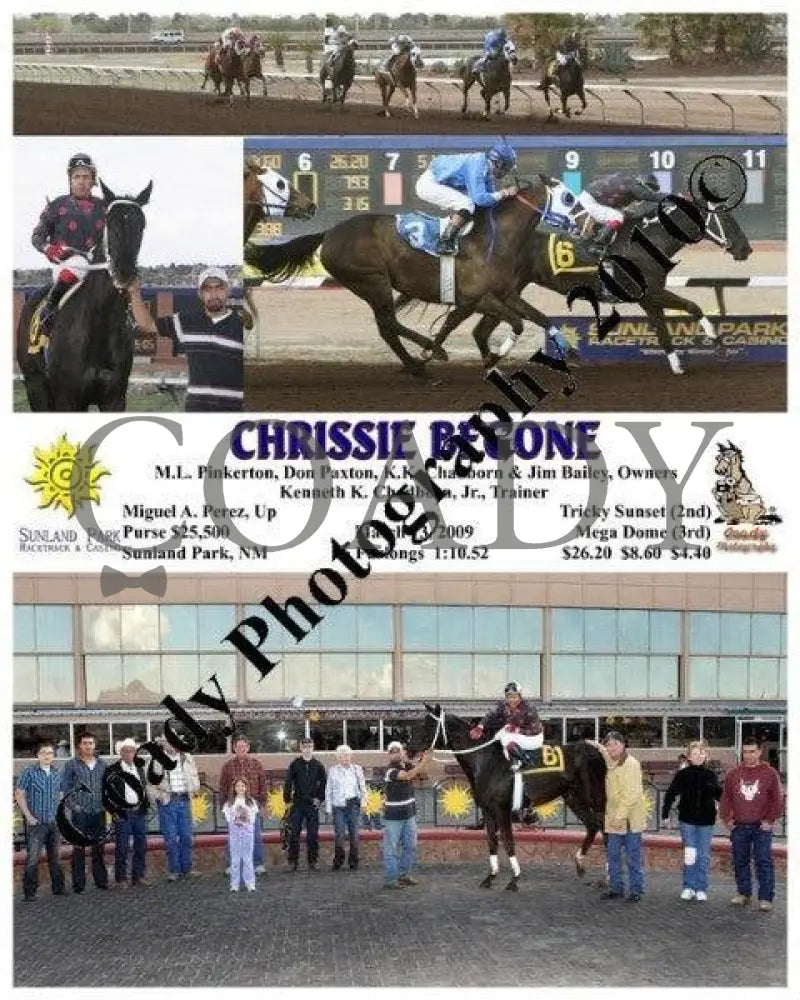 Chrissie Begone - 3 13 2009 Sunland Park