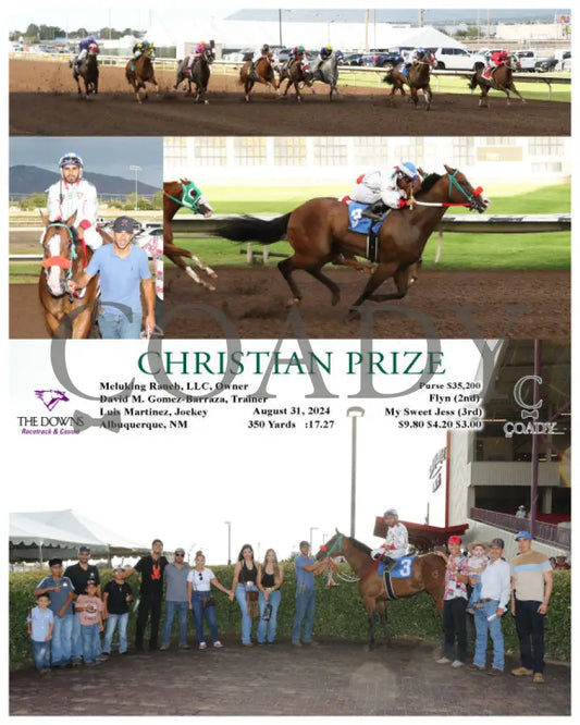 Christian Prize - 08-31-24 R12 Alb Downs At Albuquerque