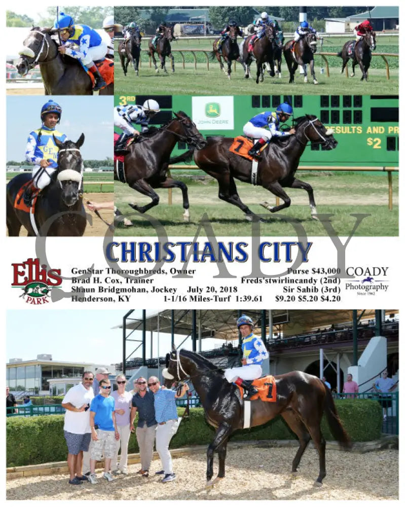 Christians City - 072018 Race 07 Elp Ellis Park