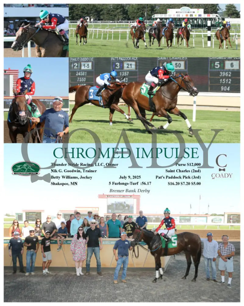 CHROMED IMPULSE - 07-09-25 - R02 - CBY Canterbury Park