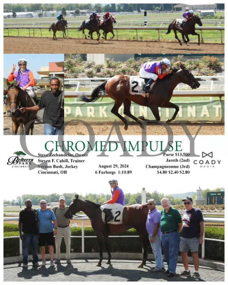 Chromed Impulse - 082924 Race 02 Btp Belterra Park