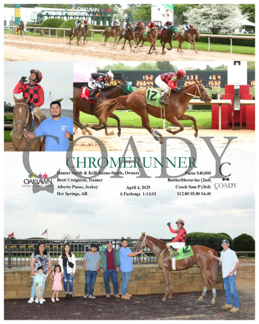 CHROMERUNNER - 04-04-25 - R10 - OP Oaklawn Park