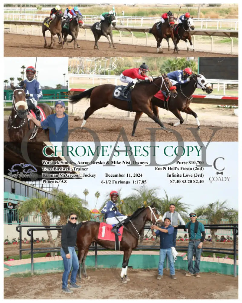 Chrome’s Best Copy - 12-11-24 R05 Tup Turf Paradise