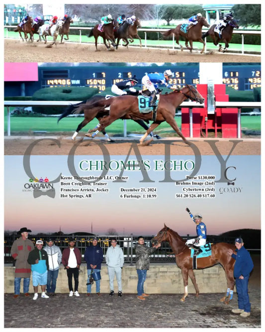 Chrome’s Echo - 12-21-24 R10 Op Oaklawn Park