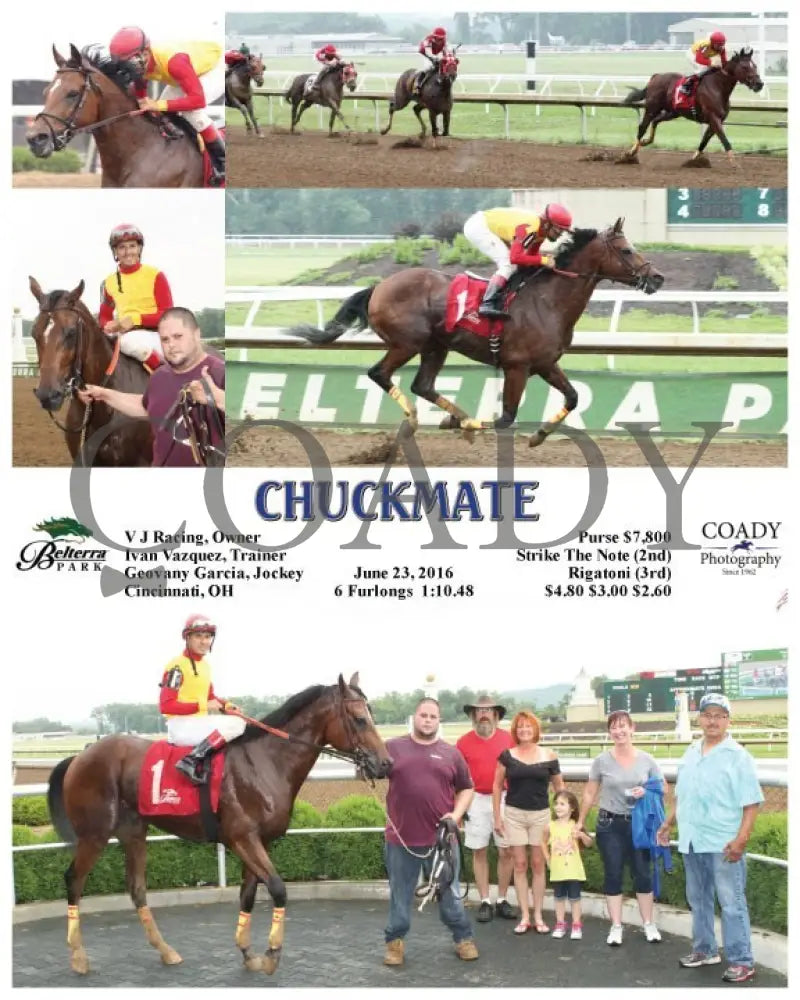 Chuckmate - 062316 Race 02 Btp Belterra Park
