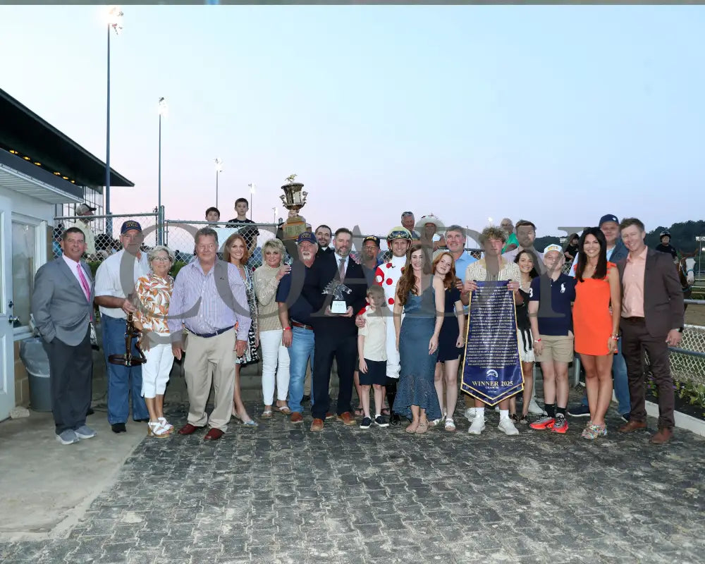 CHUNK OF GOLD - The West Virginia Derby G3 - 08-03-25 - R08 - MNR - Presentation 01 Mountaineer Park