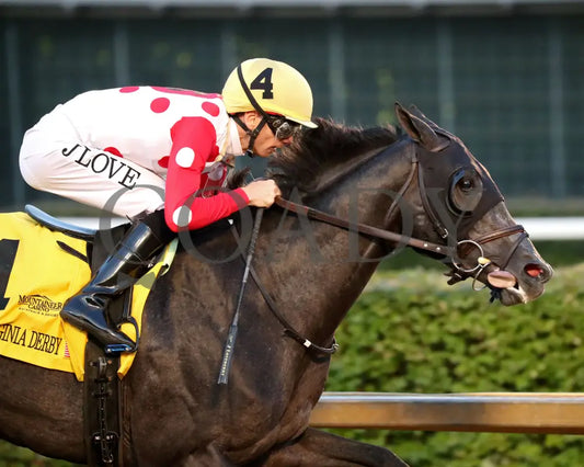 CHUNK OF GOLD - The West Virginia Derby G3 - 08-03-25 - R08 - MNR - Tight Finish 01 Mountaineer Park