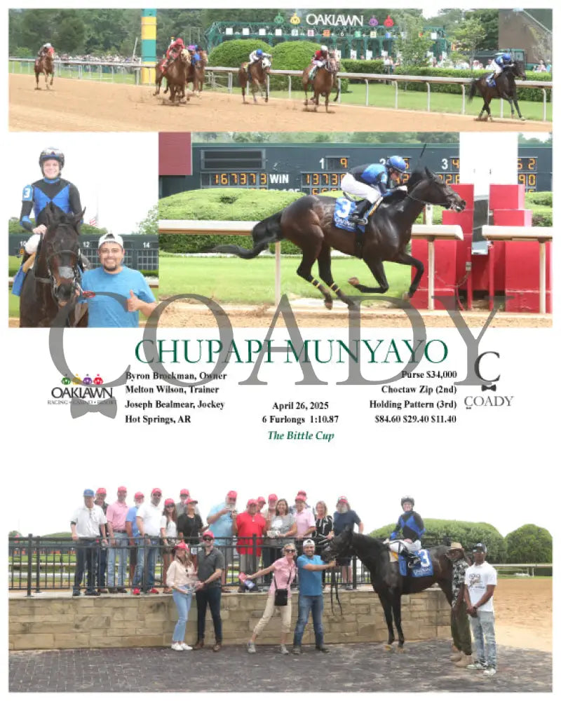 CHUPAPI MUNYAYO - 04-26-25 - R03 - OP Oaklawn Park