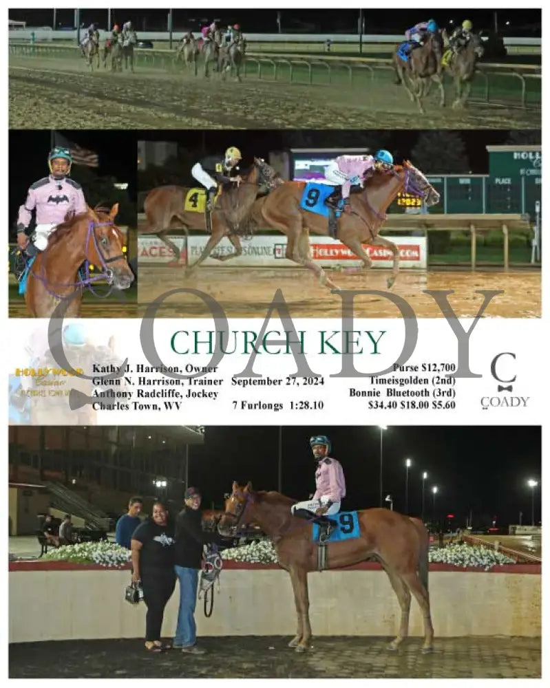 Church Key - 09-27-24 R08 Ct Hollywood Casino At Charles Town Races