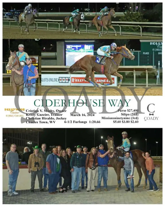 Ciderhouse Way - 03 - 16 - 24 R04 Ct Hollywood Casino At Charles Town Races