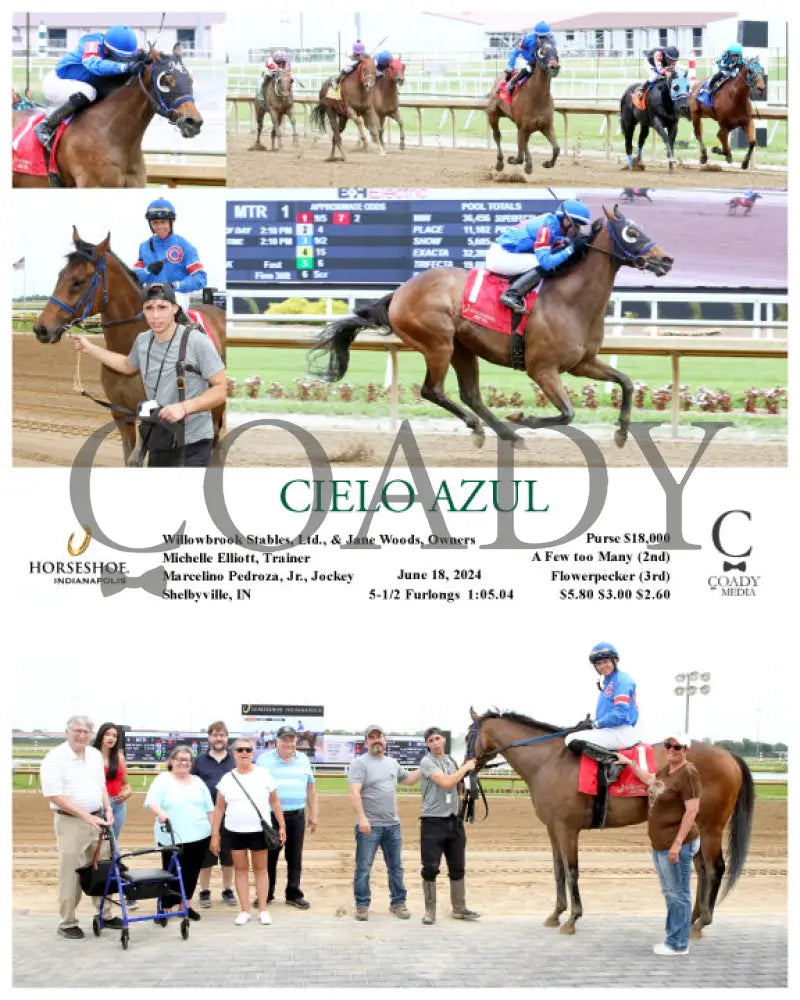 Cielo Azul - 06-18-24 R01 Ind Indiana Grand