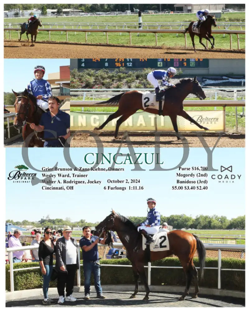 Cincazul - 10-02-24 R05 Btp Belterra Park