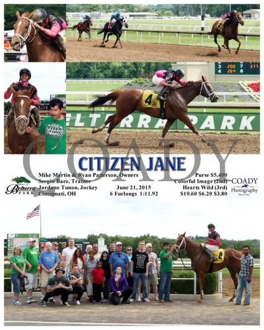 Citizen Jane - 062115 Race 05 Btp Belterra Park