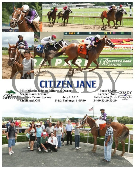 Citizen Jane - 070915 Race 02 Btp Belterra Park