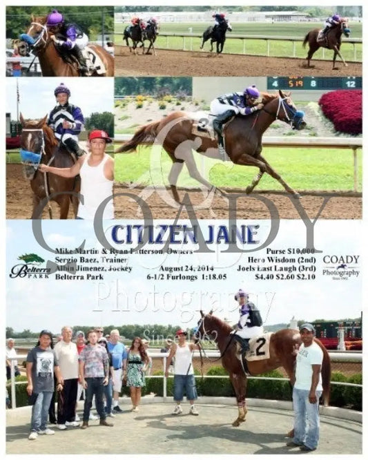 Citizen Jane - 082414 Race 03 Btp Belterra Park