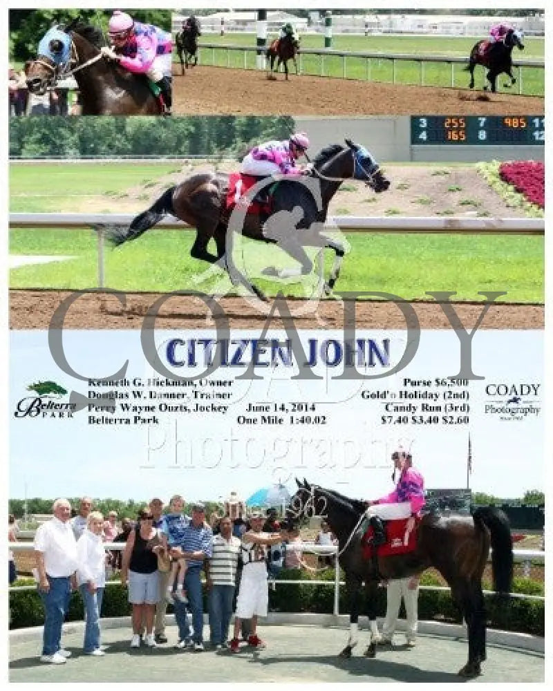 Citizen John - 061414 Race 02 Btp Belterra Park