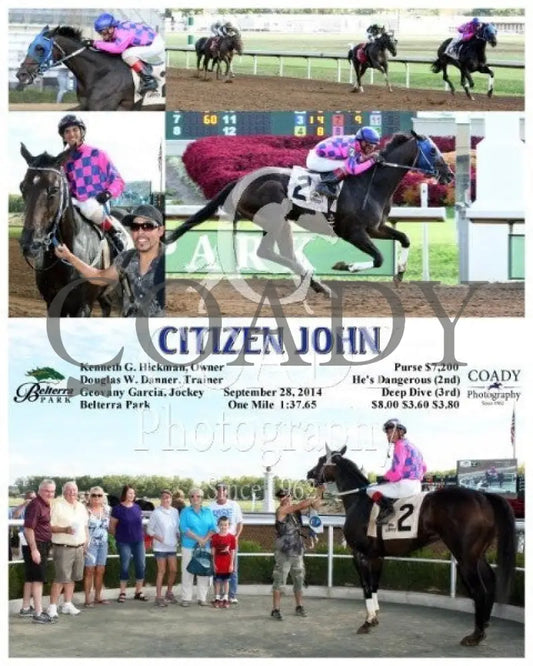 Citizen John - 092814 Race 06 Btp Belterra Park