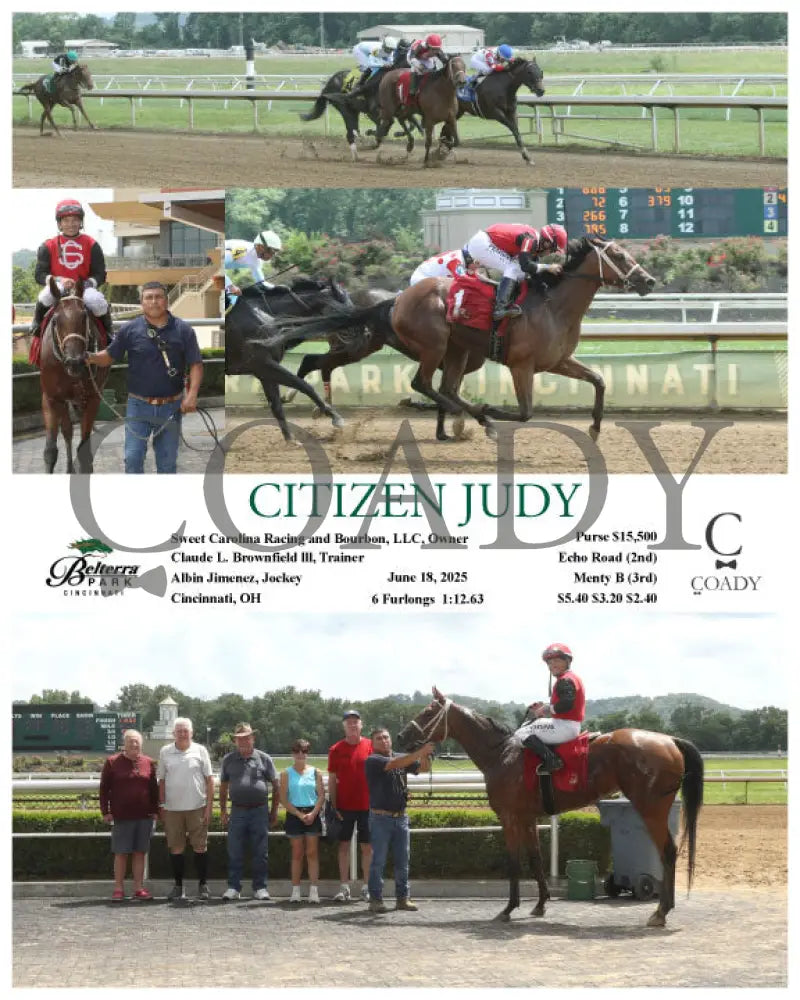 CITIZEN JUDY - 06-18-25 - R06 - BTP Churchill Downs