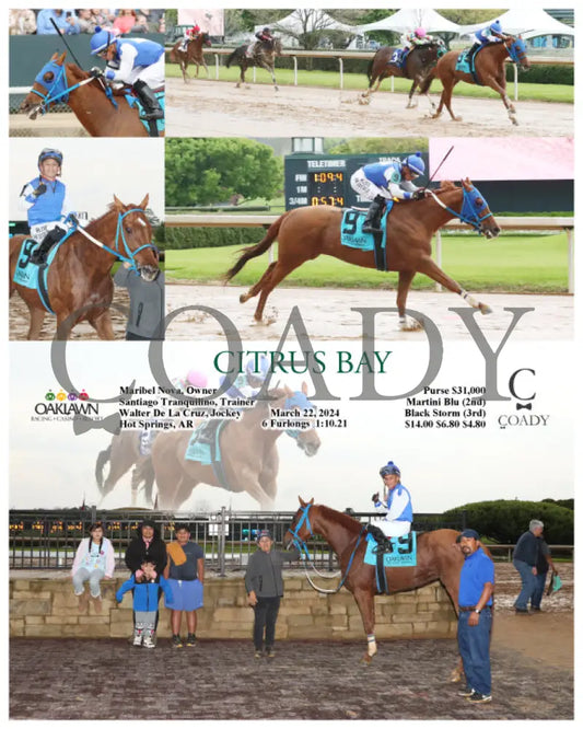 Citrus Bay - 032224 Race 10 Op Oaklawn Park