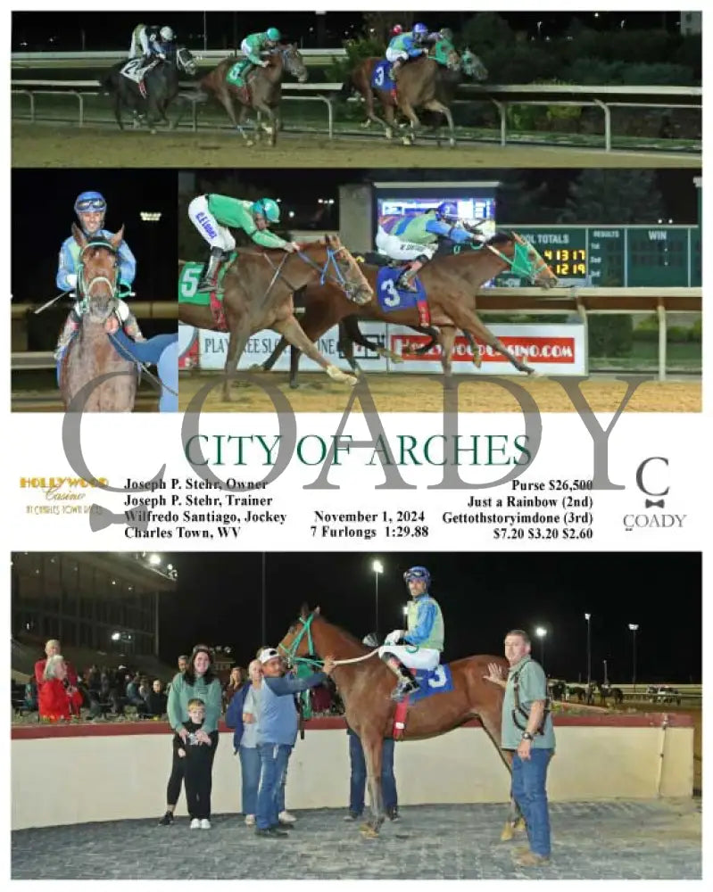 City Of Arches - 11-01-24 R02 Ct Hollywood Casino At Charles Town Races