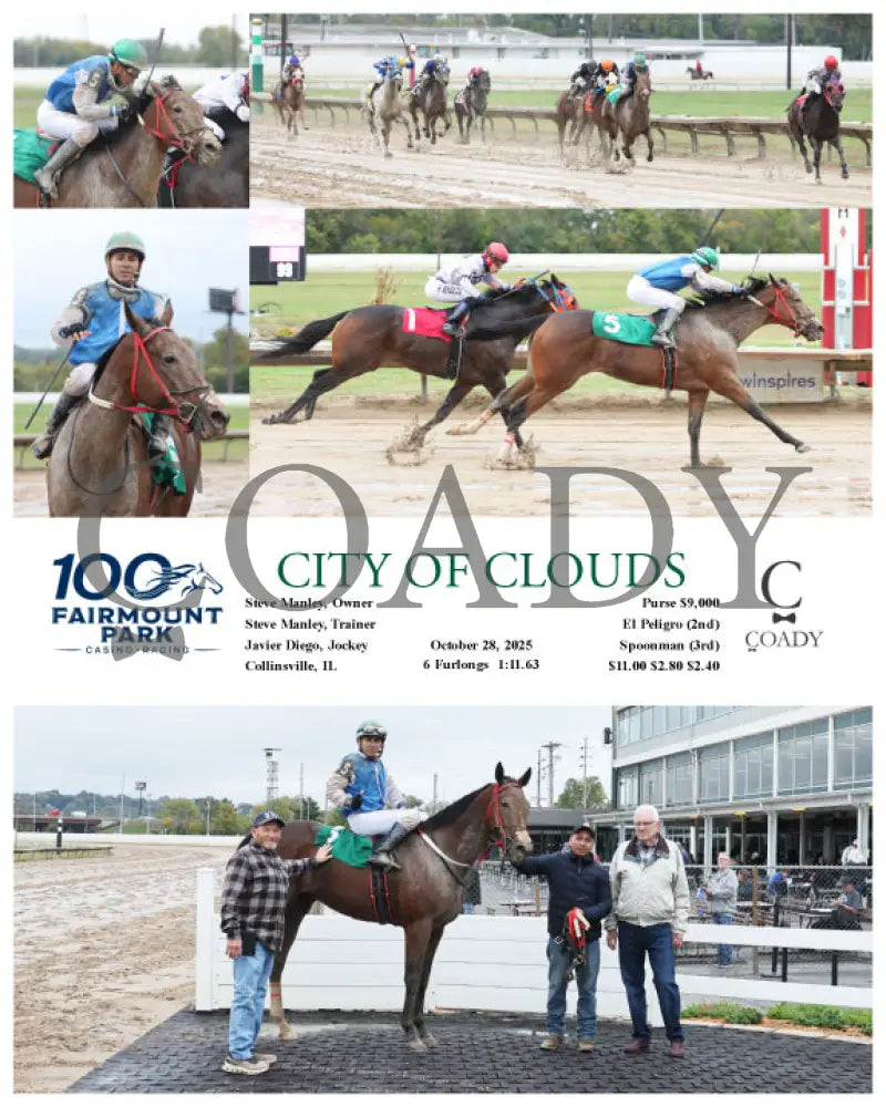 CITY OF CLOUDS - 10-28-25 - R02 - FP Fanduel Sportsbook Horse Racing
