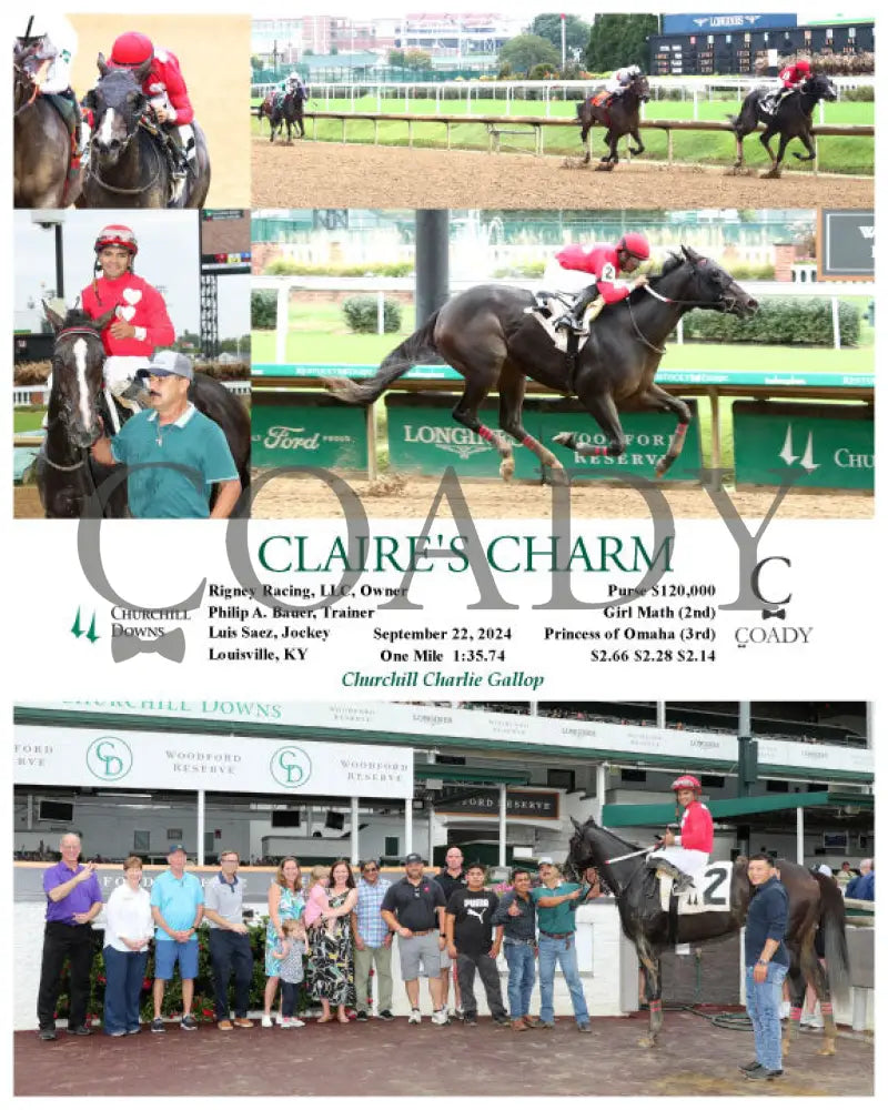 Claire’s Charm - 09-22-24 R07 Cd Churchill Downs