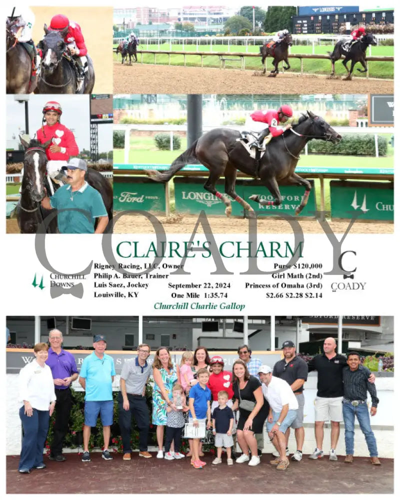 Claire’s Charm - 09-22-24 R07 Cd Group Churchill Downs