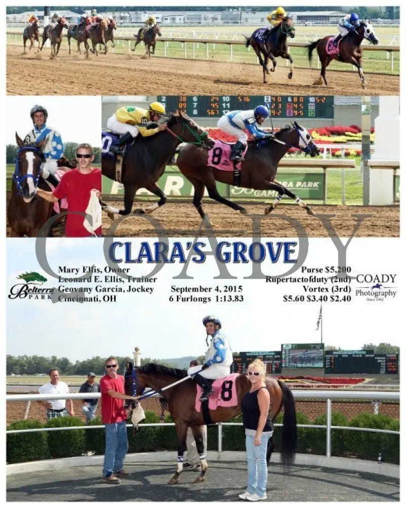 Clara’s Grove - 090415 Race 04 Btp Belterra Park