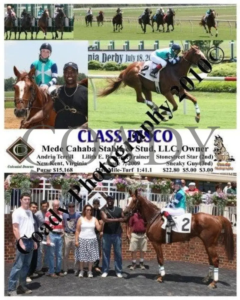 Class Disco - 6 7 2009 Colonial Downs