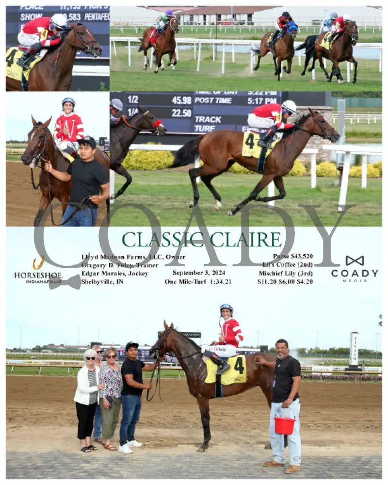 Classic Claire - 09-03-24 R07 Ind Indiana Grand